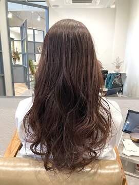 ティルヘアー(TiLL HAIR) 大人可愛い　ラベンダーアッシュ　20代30代　小顔カラー