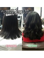 ルーミールーム(RoomieRoom)&nbsp;森本タクミ の 髪質改善/トリートメント/ツヤ髪ミディ/20代30代