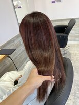 リーオオサカ(Lee Osaka) 白髪ぼかしハイライト×ピンク/kana