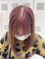 ロンドルーチェ 心斎橋(Lond luce)&nbsp;ダークアッシュ/ミディアムレイヤーカット［髪質改善/縮毛矯正］