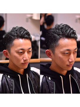 ラヴィ ニュー 両国店(LAVIE NEW) tokyoツーブロックマッシュ。＜理容室＞両国駅/両国<理容室>