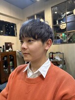 グレースマンカフェ(GRACE MAN CAFE)&nbsp;ナチュラルマッシュショート　アッシュグレイカラー