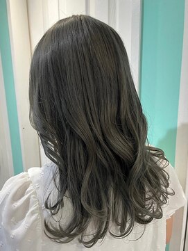 マティーナ ヘアー 池袋(Matina hair) 【オリーブグレージュ/ダブルカラー】20代30代40代