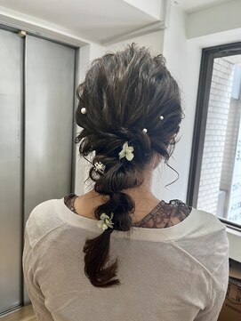 オーブ ヘアー リリー 博多2号店(AUBE HAIR lily) 結婚式ヘアセット