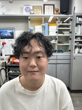 セブン 洗いざらしでもOK!なスパイラルパーマ