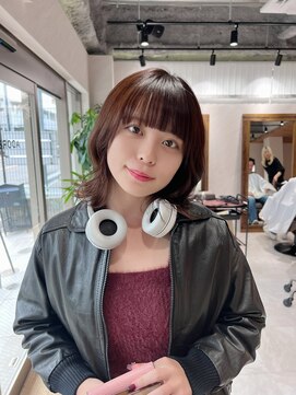 アドア 横浜(ADORE) 【ADORE横浜】くびれボブ×ラベンダーカラー