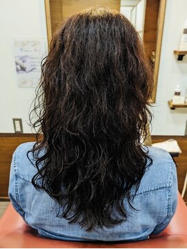 ムードコア 関内店(mu;d Coa) ソバージュ風パーマ