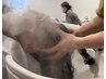 【リラククーポン】通常10分マッサージが15分！ヘッドスパ+炭酸泉+フルカラー