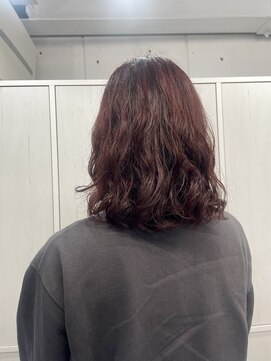 アイ(_i) #ピンクブラウン#レッドカラー