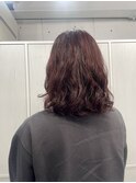 #ピンクブラウン#レッドカラー