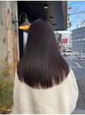 暗髪カラー