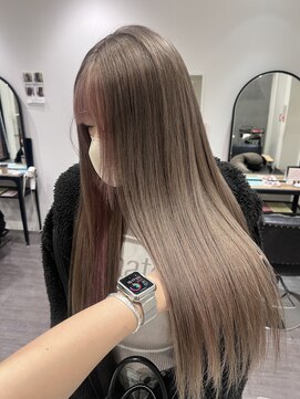 ココット 京橋店(cocotte) グレージュとクリームピンク