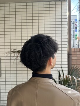 スウェル 船橋店(Swell) ウルフ/アッシュブラック/カルマパーマ/ベリーショート/船橋3