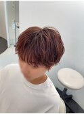 【メンズ】マッシュベース×シースルーバング