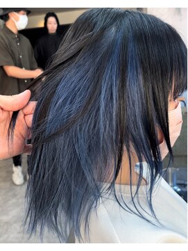 ヘアスタジオニコ(hair studio nico...) インナーBlue