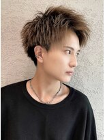 ロンド アンブル 四条烏丸(Lond ambre)&nbsp;アップバング/眉毛/短髪/メンズカット5123