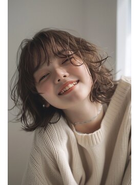 ラナ 新宿(lana) ボブウルフ/顔まわり/レイヤーカット【lana hair 新宿】