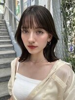 コビーバイジーナ 梅田茶屋町(Coby by Zina)&nbsp;髪質改善＊ぱっつん前髪レイヤーセミディ＊【ZinaＣｏｂｙ梅田】