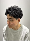 スパイキーピンパーマ