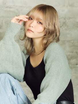 プリムワークス hair&nail Prime works ハイトーンカラーレイヤー