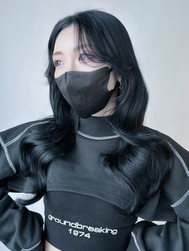 アルバム 渋谷パルコ(ALBUM) 美髪顔周りレイヤーおくれ毛ロング_ba454081