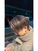 #アッシュグレー#メンズカット