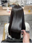 髪質改善ストレート