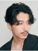 フェザーショートフェザーパーマニュアンスパーマショートヘア