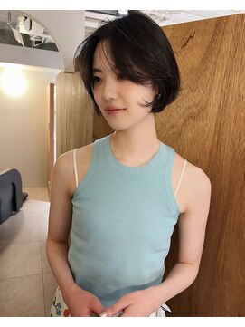 ユー(yew) レイヤーボブ/ボブ/ミニボブ/顔周りカット/前髪カット