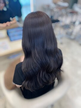 ケンジ 平塚ラスカ店(KENJE) 暗髪にも透明感を《ラベンダーグレージュ》