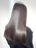 【美髪ストレート】縮毛矯正(S)＆カット　18730円→16850円