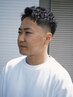 【初回10%OFF】カット&スキンフェードセット（顔剃＋眉トリム＋シャンプー）