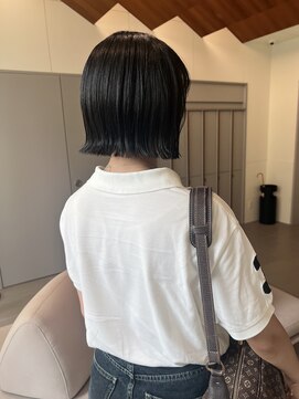 ローレンアオ(LOREN AO) くびれヘア/アプリコットオレンジ/夏のヘアアレンジ/矢場町