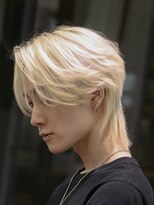 オーシャントーキョー 心斎橋(OCEAN TOKYO WEST)&nbsp;メンズセンターパートくびれウルフヘアブランドカラー