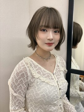 ロンドプロフィール 浦和(Lond profil) ブリーチなしカラー伸ばしかけヘア簡単スタイリング小顔ヘア
