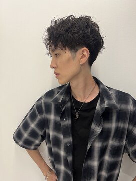 ネイロ 錦糸町(NeiRo) アッシュブラックカルマパーマベリーショートダークアッシュ