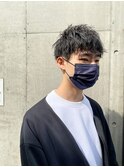 サーフカール/フェザーパーマ/刈り上げセンターパート/溝の口