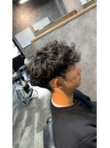 海外風パーマ