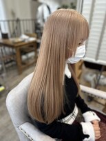 ラウラアンドロー(LAURA&RO) ミルクティーベージュダブルカラーインナーカラーケアブリーチ