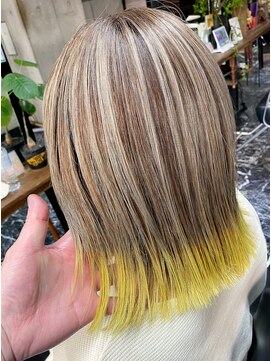 ビートス(BEAT S) 【BEAT S】育てるハイライト/エンドカラー/イエロー/名古屋栄