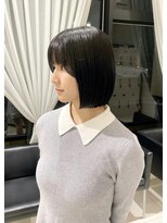 ケンジサナンド(KENJE Sanando)&nbsp;ボブ/切りっぱなしボブ/黒髪