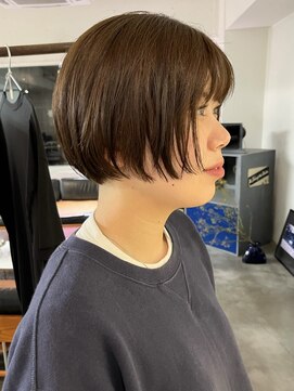 マカロニコースト(macaroni coast) コンパクトニュアンスショートボブ