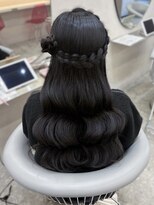 ラルムバイシー 新宿(LARME by Sea)&nbsp;くるみちゃんヘアアレンジ♪