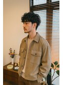 メンズ×ゆるめシャドウパーマ