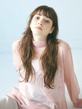 黒髪/クラゲヘアー/オリーブグレー/小顔/ココアベージュ/茨木 