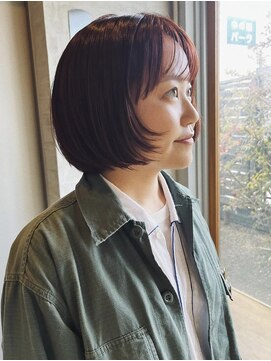 【ボルドーカラー】