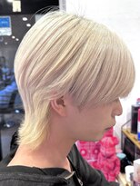 オーシャントーキョー(OCEAN TOKYO) ミルクティーベージュニュアンスパーマ韓国マッシュグレー