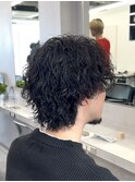 MEN’S HAIR/波巻ツイストスパイラル/フェザーパーマ/渋谷