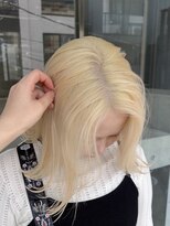 ヲタク(wotaku.) ホワイトブロンド抜きっぱなしブリーチハイトーンケアブリーチ