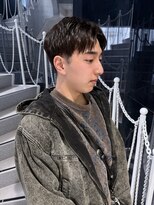 ジーナ オム 札幌(Zina Homme) メンズショート*アッシュブラウン*黒髪*Zina Homme札幌